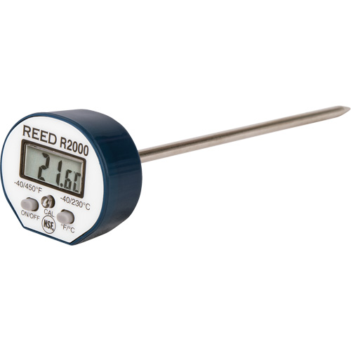 Thermom&egrave;tre, Contact, Num&eacute;rique, -40-450°F (-40-230°C) Oxymax Inc