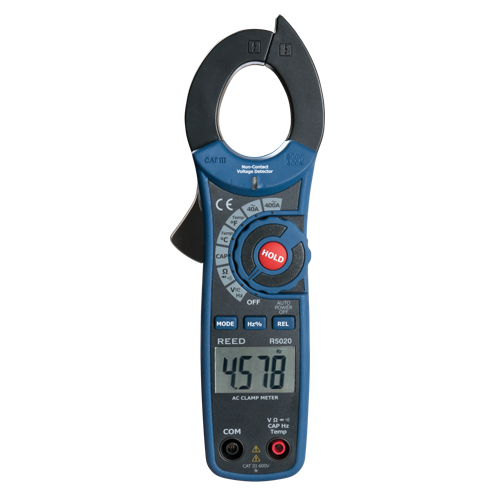 Pince amp&egrave;rem&eacute;trique avec certificat de calibration, Tension c.a., Courant c.a. Oxymax Inc