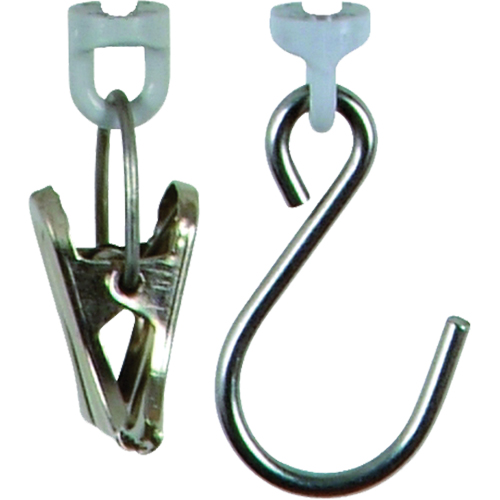 Accessoire pour balance &agrave; ressort Micro -pince + crochet avec attache &agrave; œil Oxymax Inc