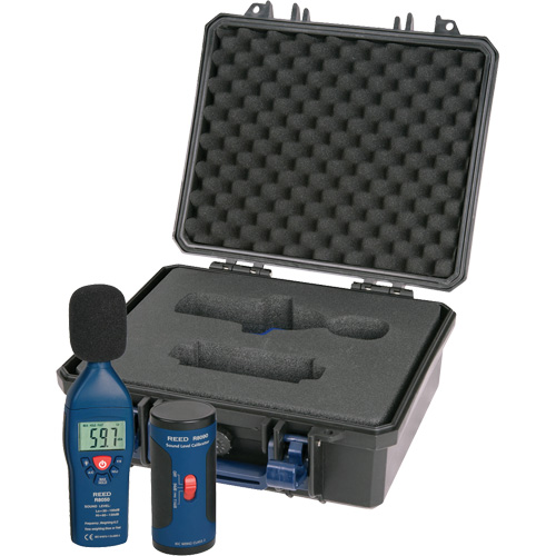 Sound Level Meter and Calibrator Kit, 30 - 130 dB Measuring Range Oxymax Inc