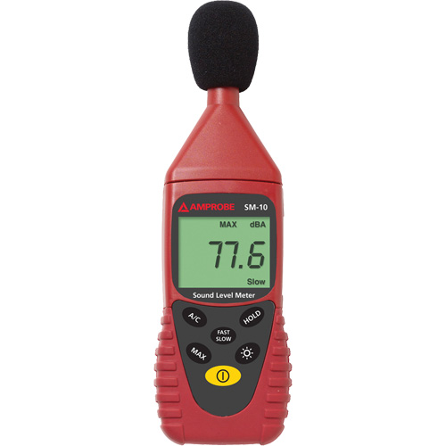 SM-10 Sound Meter, 0 - 50 dB Measuring Range Oxymax Inc