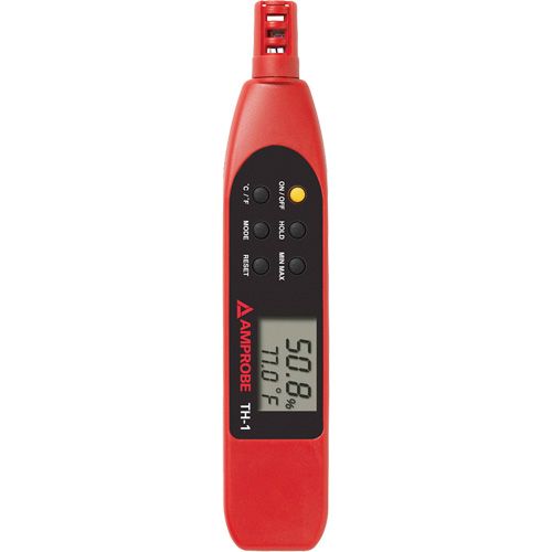 TH-1 Relative Humidity & Temperature Probe Meter, 4% - 95% RH, -4°- 122° F ( -20° - 50° C ) Oxymax Inc