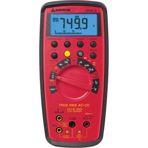 38XR-A Digital Multimeter, AC/DC Voltage, AC/DC Current Oxymax Inc