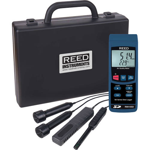 Data Logging Indoor Air Quality Meter Oxymax Inc