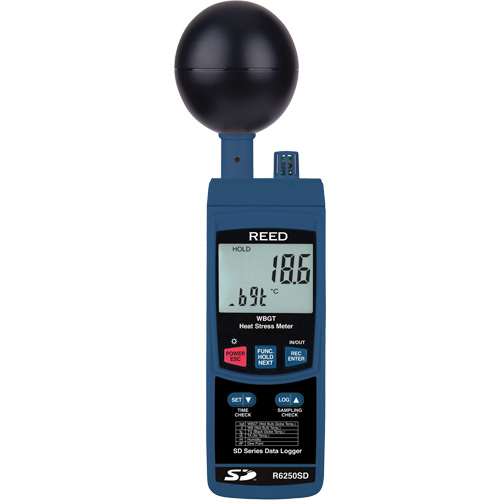 Compteur de contrainte thermique avec enregistreur de donn&eacute;es Oxymax Inc