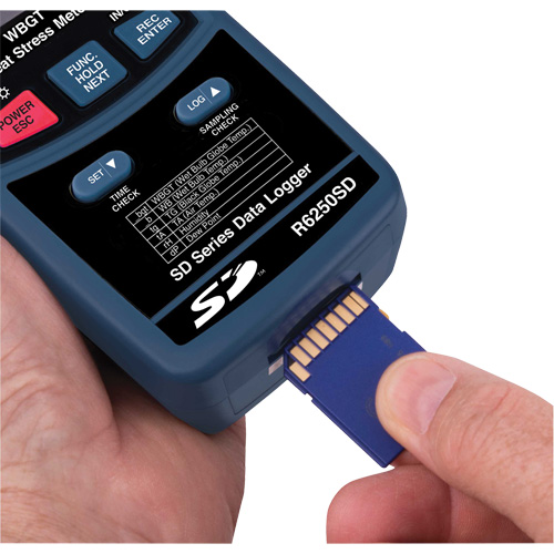 Compteur de contrainte thermique avec enregistreur de donn&eacute;es Oxymax Inc