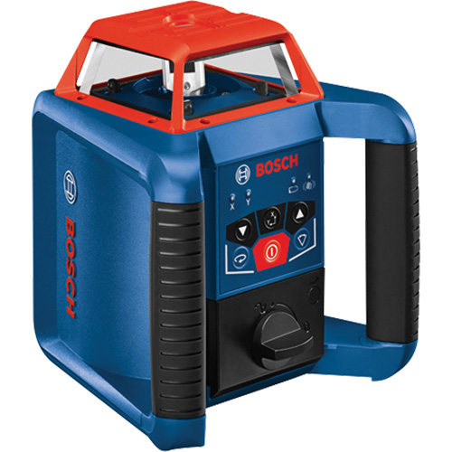 Ensemble laser rotatif horizontal/vertical auto-nivelant Revolve2000, 2000' (609,6 m), 670 N.m Oxymax Inc