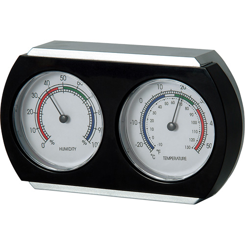Indoor Thermometer/Hygrometer, 10°- 130° F ( -25° - 55° C ) Oxymax Inc