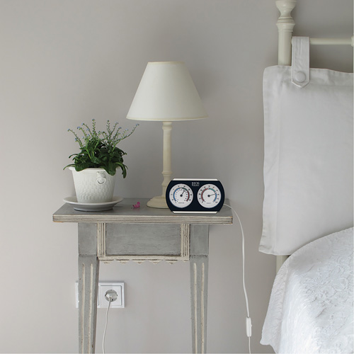 Indoor Thermometer/Hygrometer, 10°- 130° F ( -25° - 55° C ) Oxymax Inc