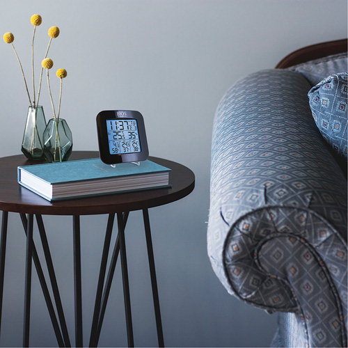 Station m&eacute;t&eacute;orologique sans fil avec 3 capteurs, Sans contact, Num&eacute;rique, 40-158°F (-40-70°C) Oxymax Inc