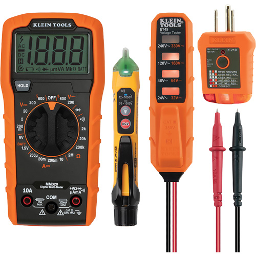Digital Multimeter Electrical Test Kit Oxymax Inc