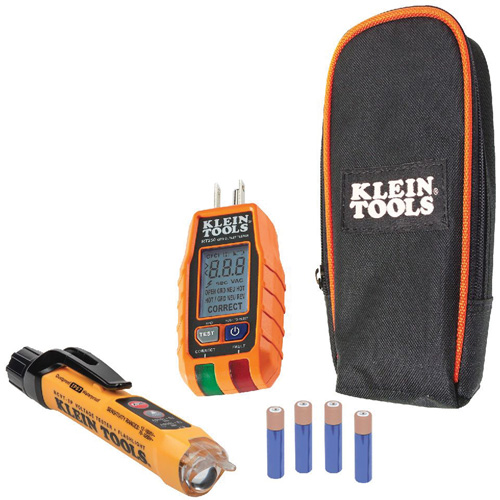 Premium Non-Contact Voltage and GFCI Receptacle Electrical Test Kit Oxymax Inc