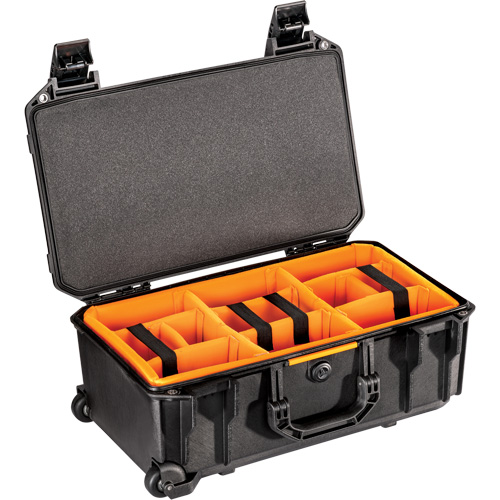 Vault Rolling Case with Padded Dividers, Hard Case Oxymax Inc
