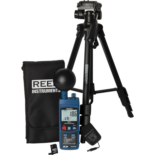 N&eacute;cessaire de thermo-hygrom&egrave;tre pour mesure de stress thermique Oxymax Inc