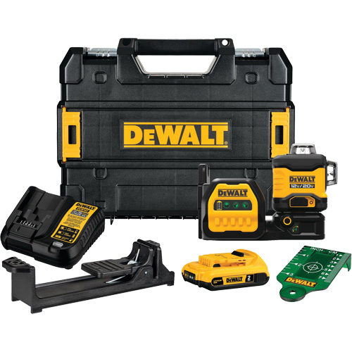 Trousse de laser vert sans fil 20 V Max* 3x360 Oxymax Inc