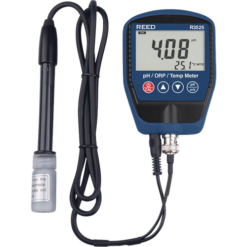 pH/mV Meter with Temperature Oxymax Inc