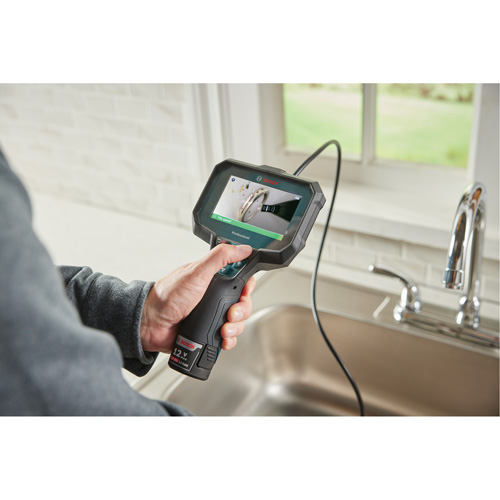 12V Max Professional Handheld Inspection Camera, 4" Display Oxymax Inc