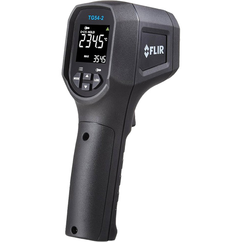 TG54-2 Spot IR Thermometer, -22°- 1562° F ( -30° - 850° C ), 20:1, Adjustable Emmissivity Oxymax Inc
