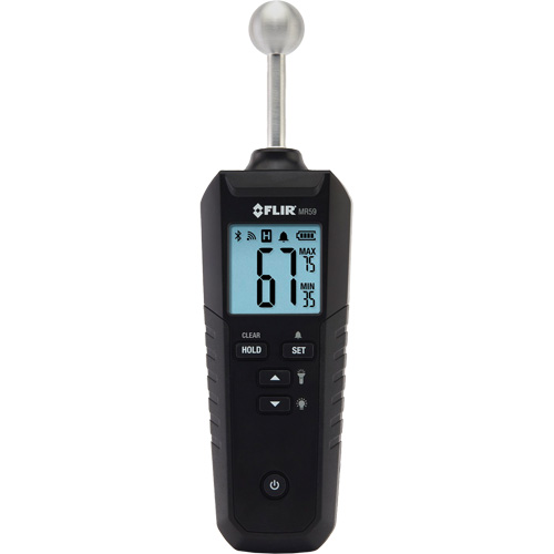 MR59 Ball Probe Moisture Meter with Bluetooth&reg;, 0 - 100% Moisture Range Oxymax Inc