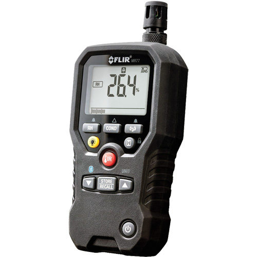MR77 5-in-1 Moisture Meter with METERLiNK&reg;, 0 - 99% Moisture Range, -4°- 392° F ( -20° - 200° C ) Temperature Range Oxymax Inc