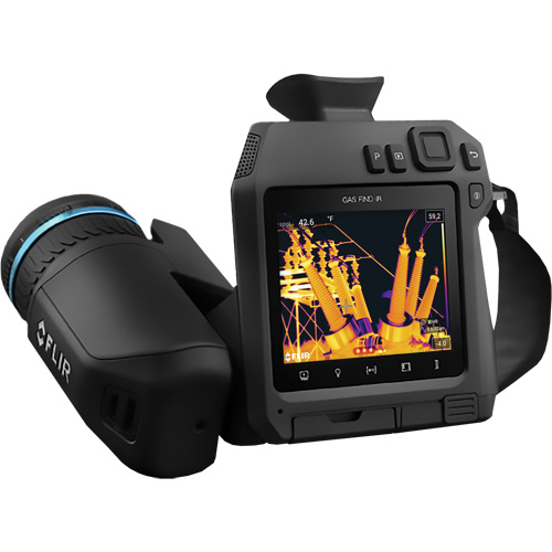 D&eacute;tecteur de gaz GF77 IR avec objectif LR 25° & LR 6°, 320 x 240 pixels, 25 mK/40 mk Oxymax Inc