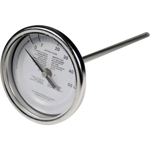 5" Maple Syrup Stem Thermometer, Contact, Analogue Oxymax Inc