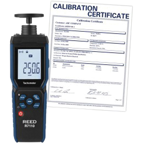 Combination Contact & Laser Photo Tachometer with Traceable Certification, Contact/Photo (Non Contact) Oxymax Inc