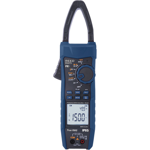 Professional Solar Clamp Meter, AC/DC Voltage, AC/DC Current Oxymax Inc