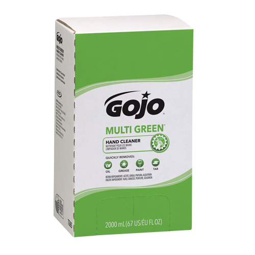 Nettoyant pour les mains Pro TDX 2000 Multi Green, Gel, 2 L, Recharge, Agrumes Oxymax Inc