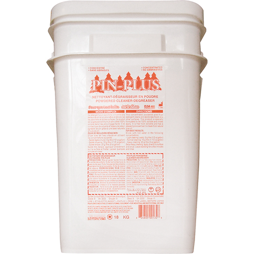 Pin-Plus Powdered Cleaner & Degreaser, 18 kg/18.0 kg Oxymax Inc