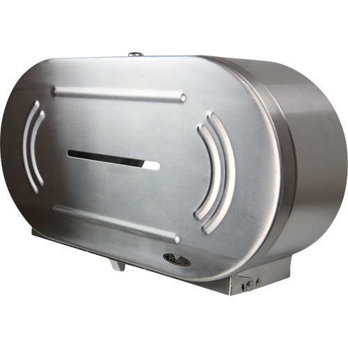 Twin Jumbo Toilet Paper Dispenser, Multiple Roll Capacity Oxymax Inc