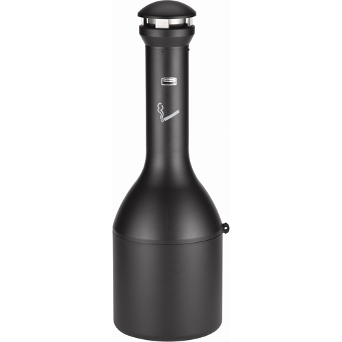 Solutions pour la gestion des m&eacute;gots de cigarettes Infinity, Sur pied, M&eacute;tal, Capacit&eacute; 4,13 gal. US, Hauteur 39-1/10" Oxymax Inc
