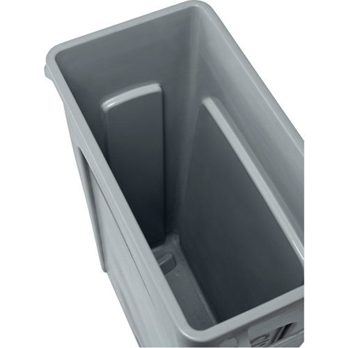 Slim Jim&reg; Container with Venting Channels, Plastic, 23 US gal. Oxymax Inc