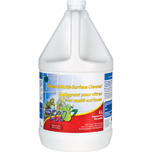 Glass & Multi-Surface Cleaners, 4 L, Jug Oxymax Inc