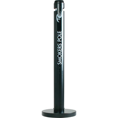 Cendriers Smokers' Pole, Sur pied, Aluminium, Hauteur 41" Oxymax Inc