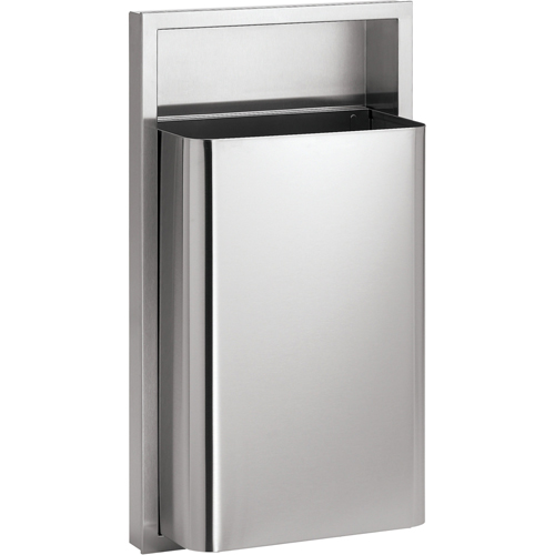 Waste Receptacles, Stainless Steel, 12 US gal. Oxymax Inc