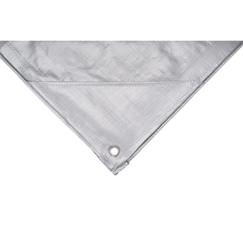B&acirc;che, Super robuste, Argent, 10' x 8' x 12 mils Oxymax Inc