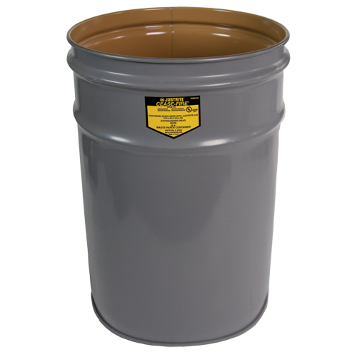 Baril de cendrier gris Cease-Fire Oxymax Inc