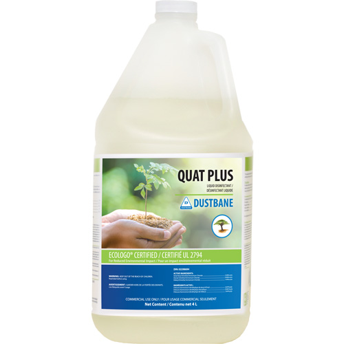 D&eacute;sinfectants et nettoyants Quat Plus, 4 L, Cruche Oxymax Inc