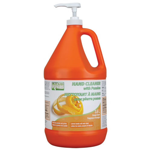 Nettoyant pour les mains &agrave; l'orange, Pierre ponce, 3,6 L, Cruche, Orange Oxymax Inc