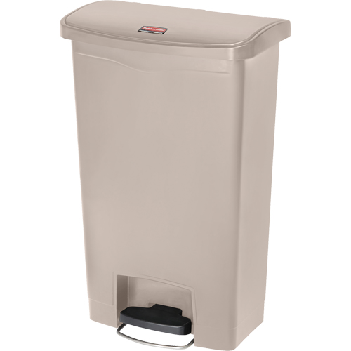 Contenant &agrave; d&eacute;chets Slim Jim , R&eacute;sine, Capacit&eacute; 13 gal. US Oxymax Inc