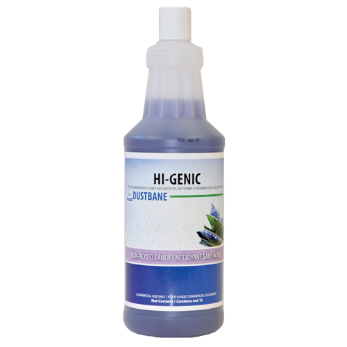 Nettoyant et assainisseur pour salle de bain Hi-Genic, 1 L, Bouteille Oxymax Inc