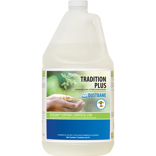 Nettoyant pour les mains Tradition Plus, Mousse, 4 L, Sans parfum Oxymax Inc