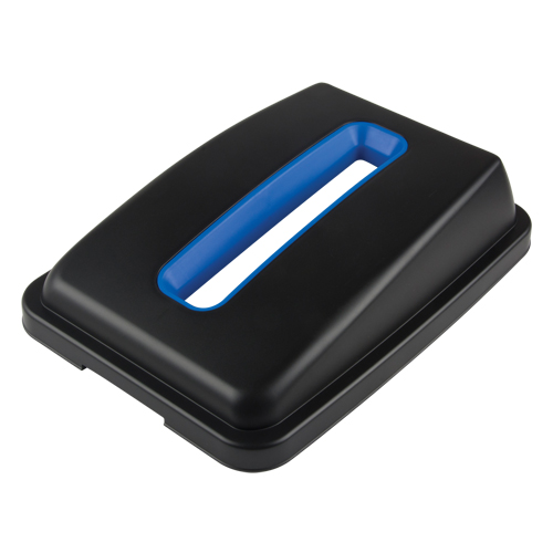 Waste Classification - Lid, Open Lid, Plastic, Fits Container Size: 17-1/4" x 12-1/2" Oxymax Inc