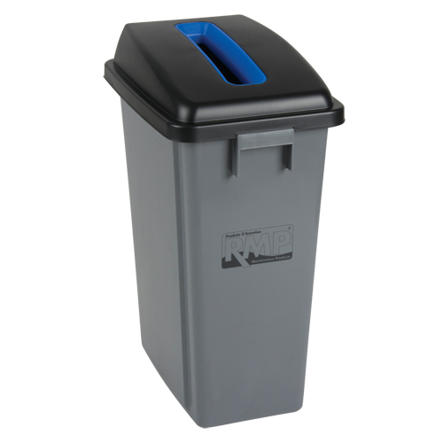 Waste Classification - Lid, Open Lid, Plastic, Fits Container Size: 17-1/4" x 12-1/2" Oxymax Inc