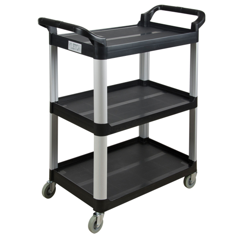 Chariot utilitaire, 3 tiers, 16-3/4" x 37" x 33-1/2", Capacit&eacute; 250 lb Oxymax Inc