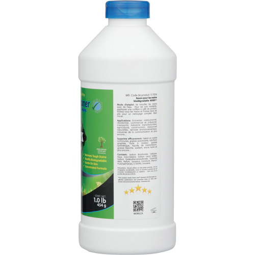Nettoyant pour les mains biod&eacute;gradable, Poudre, 1 lb, Bouteille, Parfum&eacute; Oxymax Inc