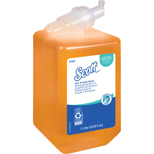 Scott&reg; Essential Hair and Body Wash, 1000 ml, Fresh Scent, Bottle Oxymax Inc