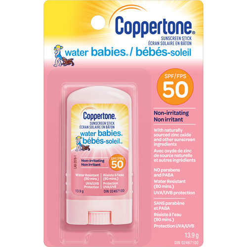Water Babies&reg; Sunscreen, SPF 50, Stick Oxymax Inc