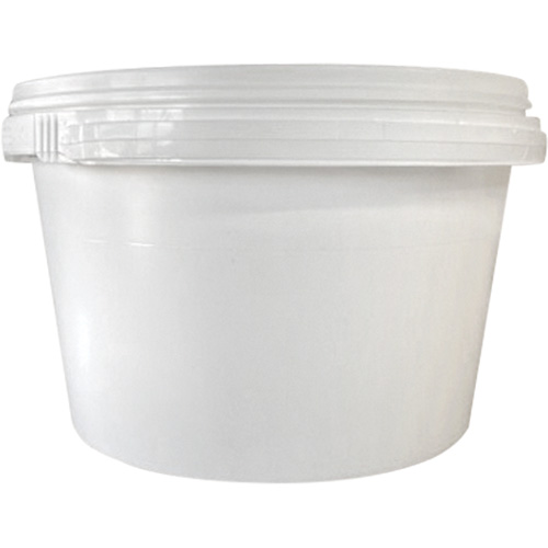 Seau avec couvercle, Plastique, 1,03 gal. Oxymax Inc